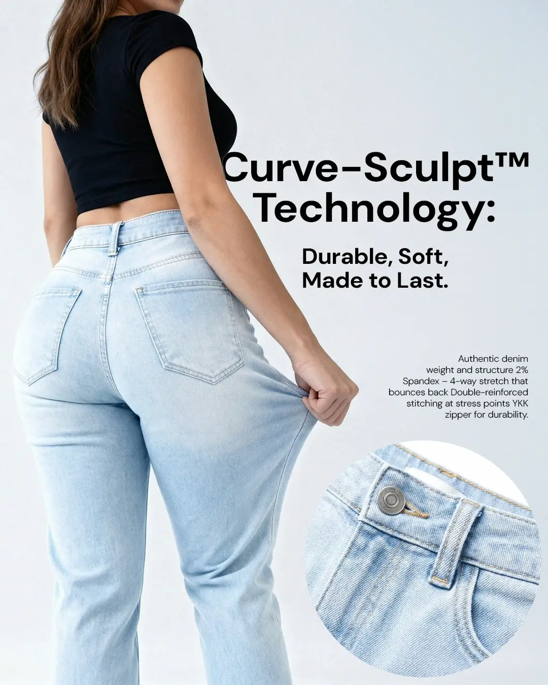 Dżinsy Modelujące Sylwetkę